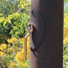 Ecosy+ V2 Double Sided - Corten Steel Outdoor Woodburning Stove 